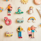 At Beach Snowman Ornament
