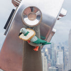 Pigeon with Bread Necklace