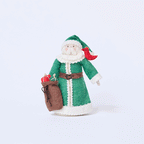 Emerald Santa Tree Topper