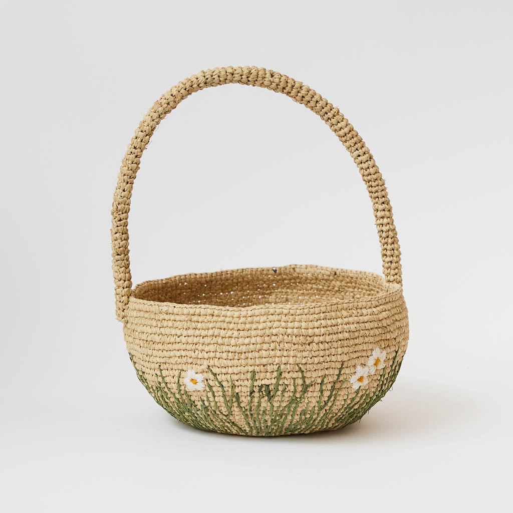 Flower Field Basket