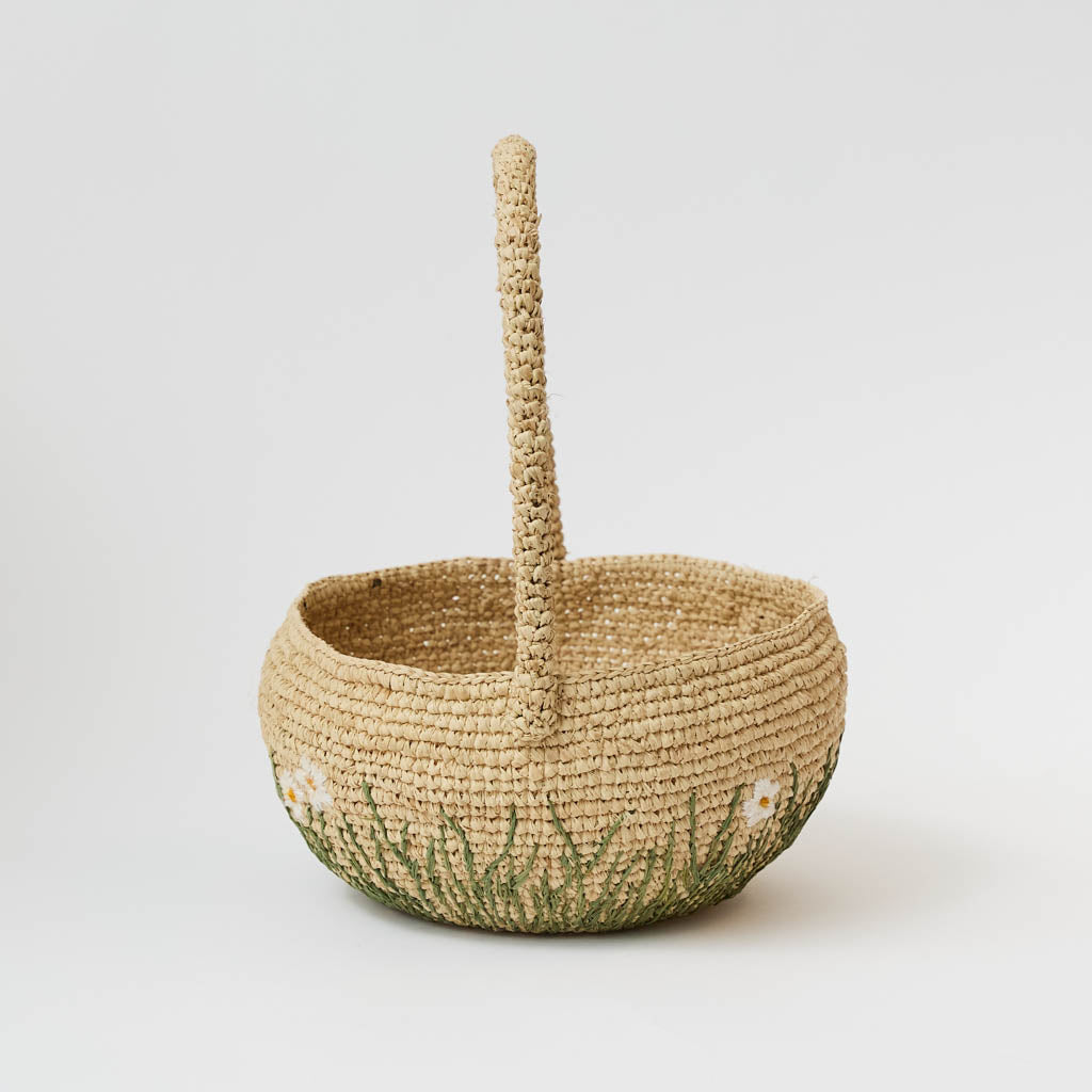 Flower Field Basket