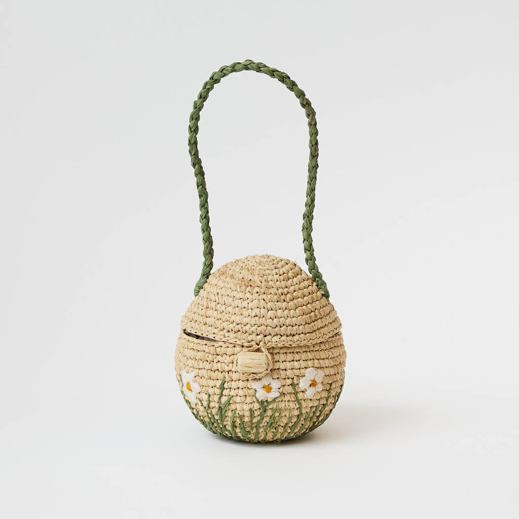 Flower Field Egg Basket