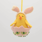 Bunny Ears Easter Ornaments