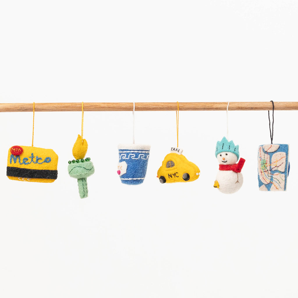 NYC Mini Ornaments