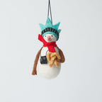 NYC Snowman Ornament