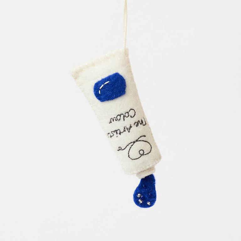Paint Tube Ornament