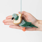 Pigeon with Bread Necklace