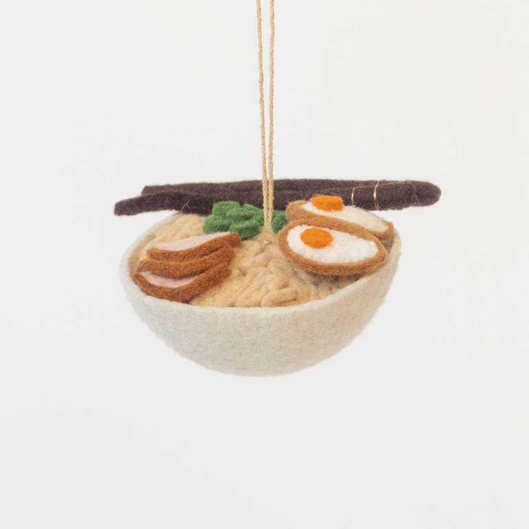 Ramen Soup Bowl Ornament