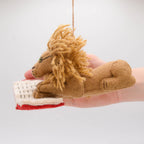 Reading Lion Ornament