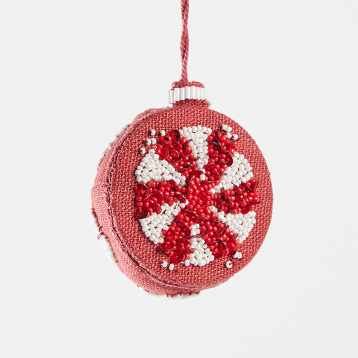 Vintage Bauble Beaded Ornaments