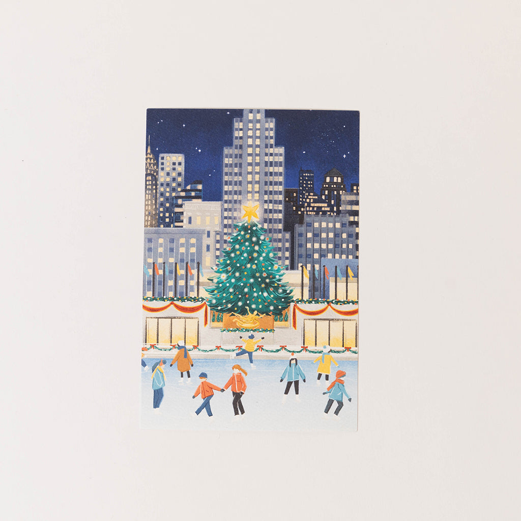 Rockefeller Center Postcard Night