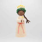 Santa Lucia Ornament Brown