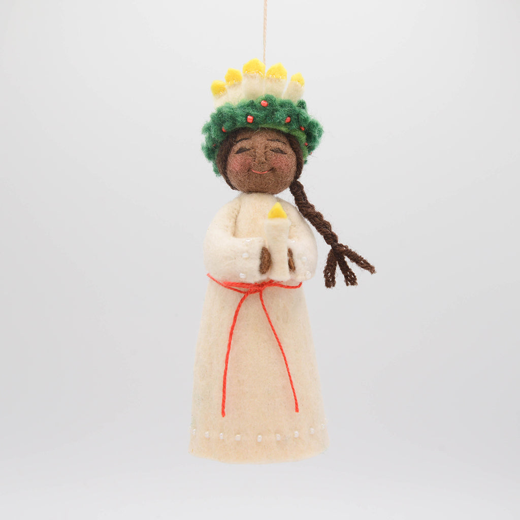 Santa Lucia Ornament Brown
