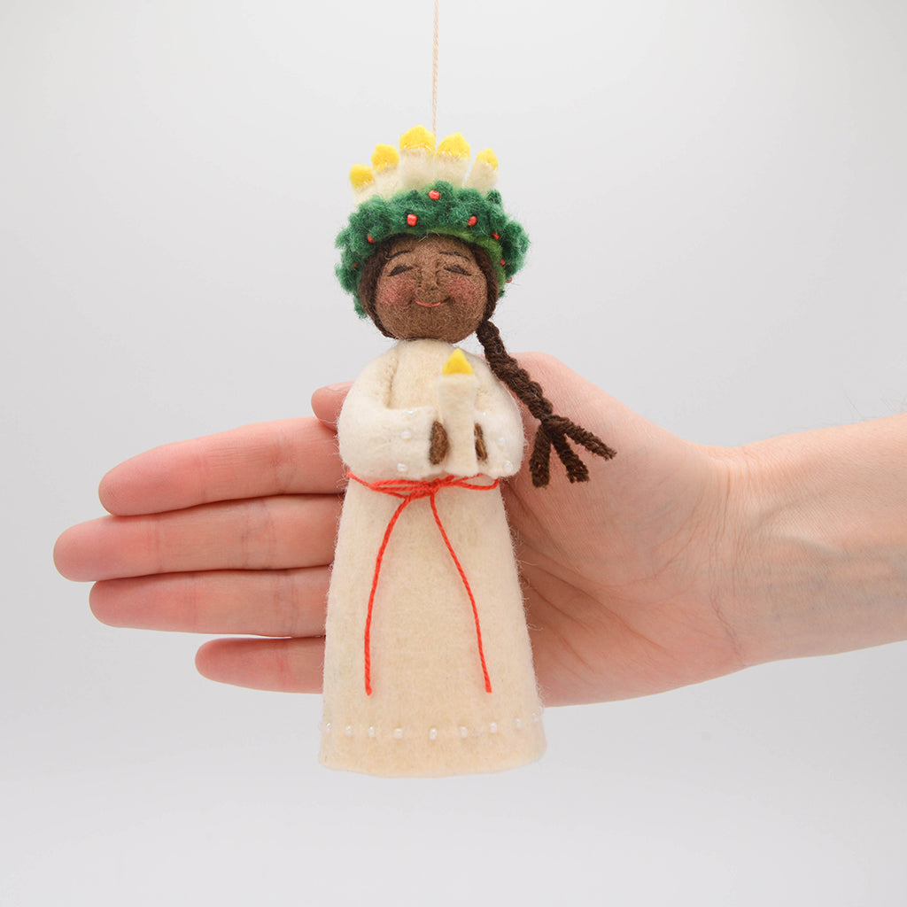 Santa Lucia Ornament Brown