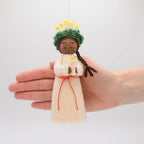 Santa Lucia Ornament Brown