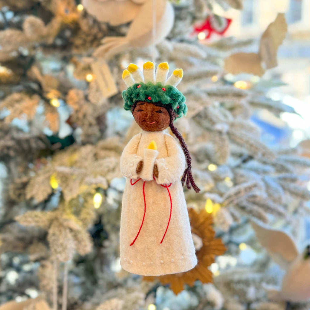 Santa Lucia Ornament Brown