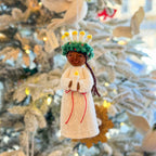 Santa Lucia Ornament Brown