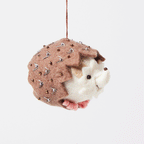 Beaded Hedgehog Ornament