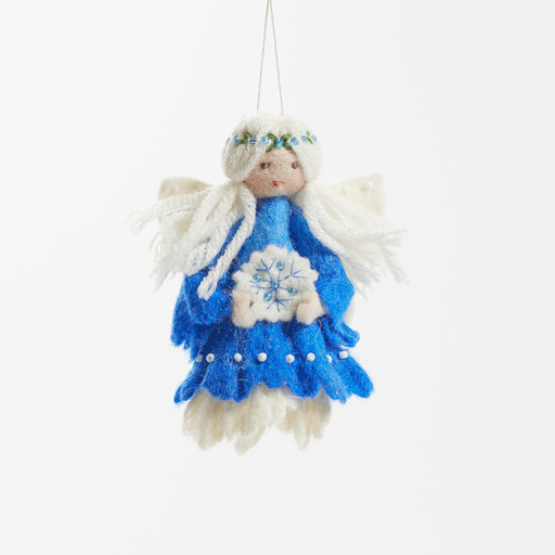 Little Snowflake Fairy Ornament