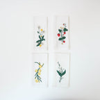 Spring Floral Cotton Napkins