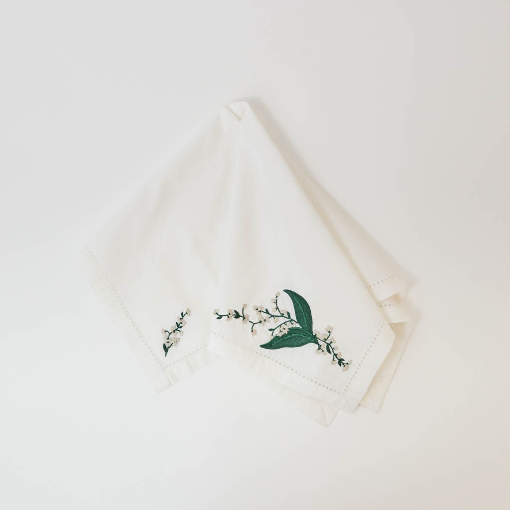 Spring Floral Cotton Napkins