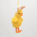 Bunny Ears Easter Ornaments