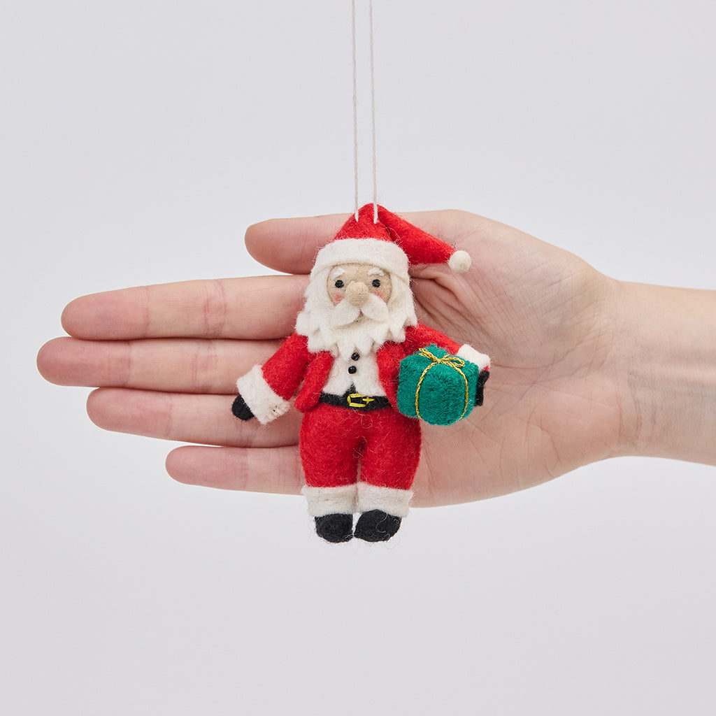 Little Santa with Gift