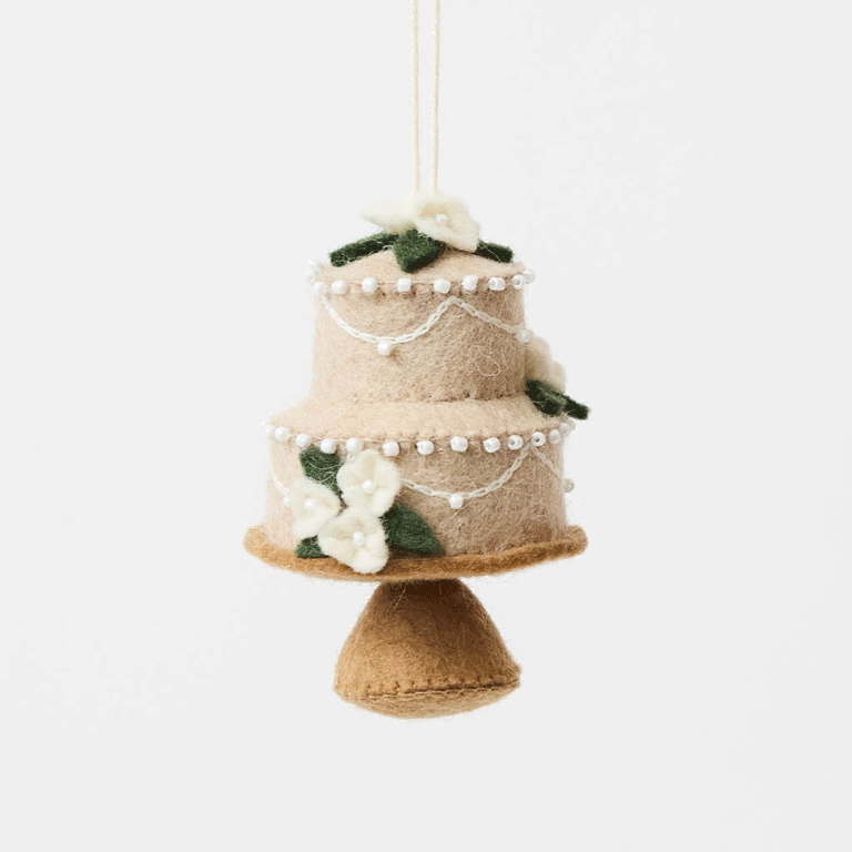 Wedding Cake Ornament